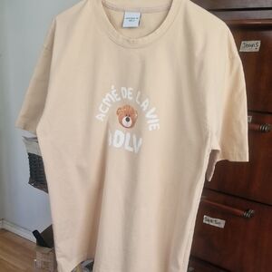 Kids Beige T-Shirt